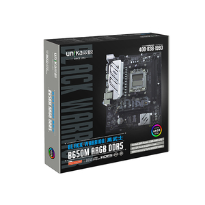 Placa Base Nueva UN-B650M ARGB DDR5 BLACK WARRIOR AMD <span class=keywords><strong>B650</strong></span>/Socket AM5 Precio de Fábrica Calidad Excelente - Product Image 6
