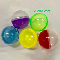Vente en gros de plusieurs tailles ouvrables 25 Mm 32mm 35mm minuscule coquille d'œuf classique en plastique capsules vides jouet pour distributeur automatique