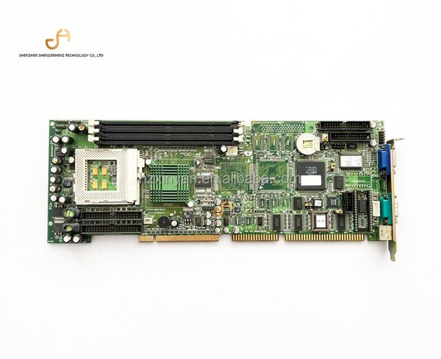 Original Advantech PCA-6166  Full-size Super 7 Pentium MMX Processor-based PCI/ISA-bus CPU Card Industrial Motherboard Cpu Board