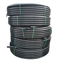 Tuyau d'eau en PEHD durable, haute pression, résistant à la corrosion, résistant à la chaleur, écologique, non toxique, 25 mm, longueur personnalisable pour