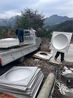 Réservoir d'eau en acier inoxydable 304 avec une capacité de 1000 L/heure pour les hôtels et les fermes Garantie de 3 ans