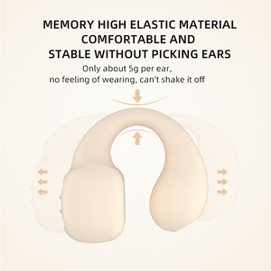 Écouteurs <span class=keywords><strong>sans</strong></span> fil Air7 à conduction osseuse, à clip d'oreille unique, ouverts, non intra-auriculaires, pour le sport, le gaming, <span class=keywords><strong>PC</strong></span> et ordinateur <span class=keywords><strong>portable</strong></span> - Product Image 4