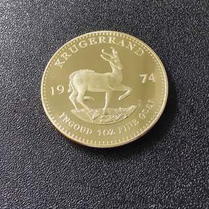 Hızlı Teslimat 1967-2020 Güney Afrika Kruger Rand Geyik Hatıra Paraları 40mm Farklı Yıllar Altın Kaplama Hediyelik Koleksiyon - Product Image 4