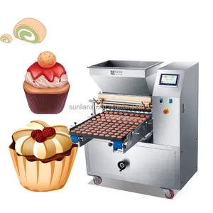 Cake filling machine / filling machine for filling in cake factory Automatic quantitative cake filling machine