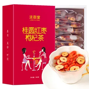 120 g/bolsa Rose Longan Red Jujube Chinese Wolfberry Tea El té de belleza para mujeres se puede personalizar