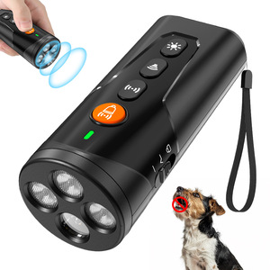 Repelente Ultrasónico para Perros, Negro, Alta Potencia, Control de Ladridos, con Luz LED y Alarma para Uso en Exteriores - Product Image 2