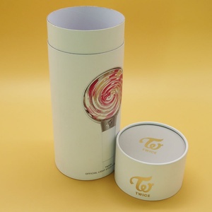 Boîte ronde en papier personnalisée de luxe, vente en gros de tubes cylindriques en carton - Product Image 1