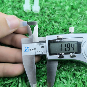 แปรงทาเล็บเจลไนลอน13/15มม. งานทำด้วยมือ OEM หัวโค้งสีน้ำตาลคอรูปวงรีทรงพัดลมสำหรับทาเล็บเจลทาเล็บ - Product Image 6