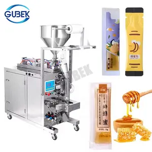 GUBEK pasty liquid vertical small bag packaging machine for honey