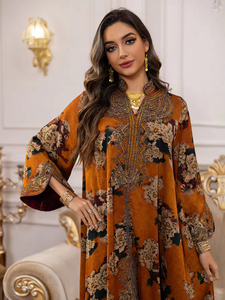 2026 <b>Eid</b> Ramanda Abaya Women Muslim <b>Dress</b> Islamic Clothing Dubai Elegant Robe Femme Jalabiya <b>for</b> Women - Product Image 6