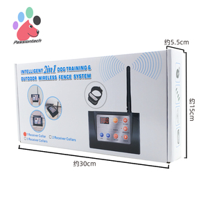 Valla inalámbrica para perros <span class=keywords><strong>Collar</strong></span> de entrenamiento eléctrico para exteriores Sistema de contención de mascotas 2 en 1 para Cat <span class=keywords><strong>Safe</strong></span> - Product Image 6