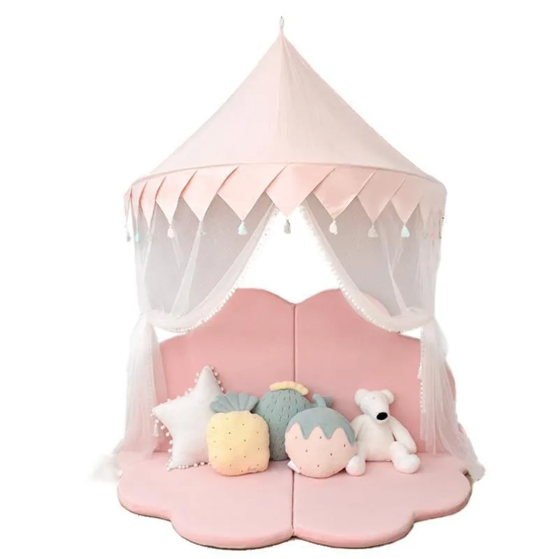 2022 baby game castle kids cheap princess playhouse for girl indoor outdoor playpen house foldable children toy tent