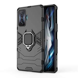 Coque de téléphone magnétique avec anneau de doigt en métal 360 pour Xiaomi MI <span class=keywords><strong>POCO</strong></span> C40 <span class=keywords><strong>M4</strong></span> X4 X3 GT 4G 5G <span class=keywords><strong>M3</strong></span> C31 X2 F3 - Product Image 1