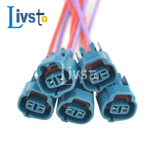 2 Pinli Dişi Oto Araç Konnektör Fişi 6189-0451 Kablo Demeti Saf Bakır İletken 600V Dereceli IP67 PVC Kılıf Kauçuk İzolasyon - Product Image 5