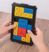 Super Slide Brain Game Desafíos de madera Rompecabezas Aprendizaje Educación Viajes Juguetes Tangram Rompecabezas Juguetes para niños