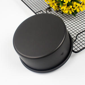 Moule à gâteau rond en mousseline de soie en alliage d'aluminium anodisé dur avec fond fixe - Product Image 5