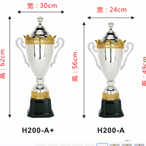 Trophée en alliage métallique argenté et médailles pour le prix du sport, fabricant chinois <span class=keywords><strong>moins</strong></span> <span class=keywords><strong>cher</strong></span> - Product Image 6