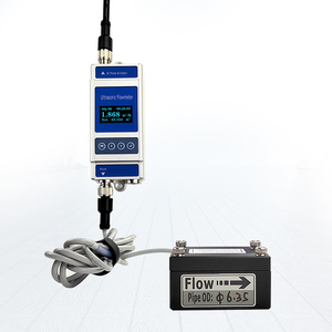 Medidores de Flujo Ultrasónicos Pequeños No Intrusivos RS485 4-20mA, Sensor de Flujo Ultrasónico de Tipo Abrazadera para Agua, Combustible y Productos Químicos - Product Image 4