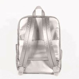 Sac à dos matelassé en nylon personnalisé pour le voyage, sac à dos rembourré, sac matelassé - Product Image 3
