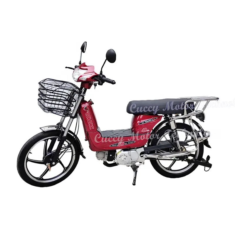 Большой 100 cc 110cc 50cc двигатель moto cub газа 100cc 70cc 50 куб Скутер мопед мотоцикл с педалями