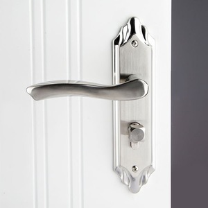 Cerradura de Palanca HANGQING de Acero Inoxidable para Puerta Interior, Lengüeta Simple o Doble, Desbloqueo con Llave de Aleación de Zinc, Duradera - Product Image 4