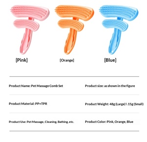 Spazzola per la rimozione dei <span class=keywords><strong>peli</strong></span> di gatti a pelo corto, pettine in silicone per cani e gatti con raccoglitore di <span class=keywords><strong>peli</strong></span> per piccoli animali - Product Image 1