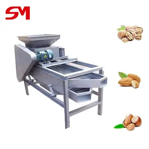 Small Investment And High Profits Machines To Almond Peel Almonds Shell Separator