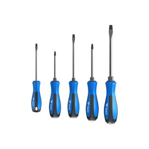 Jeu de tournevis Brilliant Tools avec capuchon de marteau, 5 pièces, fente, PH Phillips - Product Image 1