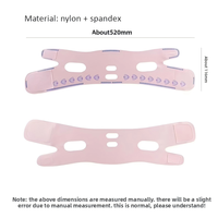 En stock Bandeau liftant pour le visage, amincissant en V, anti-affaissement, pour double menton et plis nasogéniens, utilisation jour et nuit, sangle de remodelage de la ligne du visage