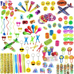 120Pcs Kids Birthday Party Gunsten Carnaval Prijzen Doos Goodie Bag Fillers Klaslokaal Beloningen Pinata Filler Speelgoed Schatkist