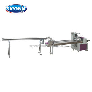2025 SKYWIN Machine à biscuits à <span class=keywords><strong>sandwich</strong></span> automatique avec <span class=keywords><strong>prix</strong></span> de la machine à emballer Flow / on Edge/X-Fold - Product Image 2