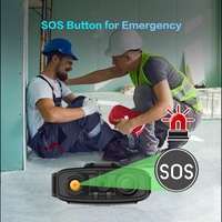 Microphones portables sans fil Zello PTT pour applications de talkie-walkie, bouton SOS POC, microphone professionnel UNIWA BM001