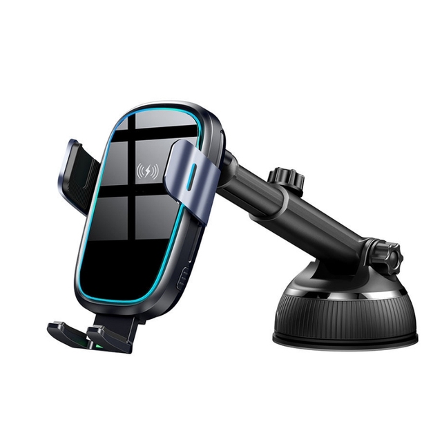 X321 Universal Smart Sensor Automatic Clamping Car Phone Holder Wireless Charger Mount 15w Fast Charging Wireless Car Charger