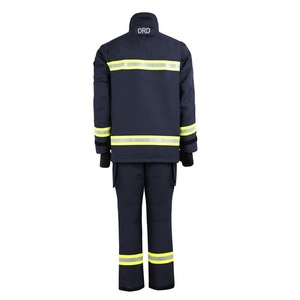 Combinaison de pompier personnalisable directement de l'usine, 20 styles, certifiée 3C, fabriquée en matériau Aramid, protection incendie - Product Image 6