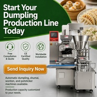 Machine automatique à double voie en acier inoxydable 304 avec PLC et certification CE pour la fabrication de Siomai (dumplings aux crevettes) pour restaurants