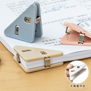 Triangular Corner <b>Clip</b> Plastic Random Color 90 Degree Multi Functional Document Holder For Papers And Exam Sheets - Product Image 2