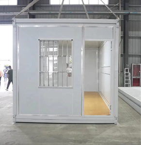 Bán buôn giá cả cạnh tranh Tiny nhà phẳng Gói Nhà container 20ft Modular prefab vận chuyển với phòng tắm - Product Image 2
