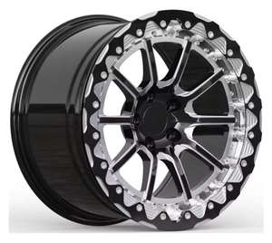 JXRD 15X9 15X10 2 parça dövme 5tekerlekler 5X112 5x120 17 18 inç jantlar için M3 M3 E46 E90 F80 G80 M4 Gt Gt Dtm M5 V8 - Product Image 1