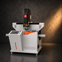 Machine de perçage et de fraisage CNC à déplacement de 800 mm avec table de travail étendue pour le traitement de longs profilés en aluminium