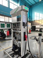 Dispensador de Combustible de 2 Boquillas Directo de Fábrica, Dispensador de Combustible Controlado por Computadora con Garantía para Equipos de Servicio de Gasolineras