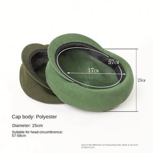 หมวกเบเร่ต์ตาข่ายระบายอากาศสำหรับฤดูใบไม้ผลิและฤดูร้อนใหม่ หมวกแฟชั่นผู้หญิงทรงนิวส์บอย - Product Image 2