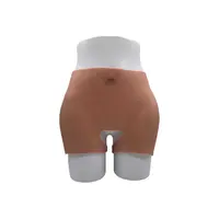 High Waist Silicone 1.2cm Big Sexy Fake Buttocks and Hips Enhancement  Shapewear for African Woman Realistic Ass Cosplay