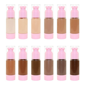 Chất Lượng Tốt <span class=keywords><strong>Ruby</strong></span> <span class=keywords><strong>Kisses</strong></span> Matte Powder Foundation DIY 70 Màu Liquid Foundaztion Nhãn Hiệu Riêng - Product Image 2