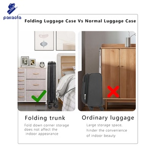 Set di Valigie Pieghevoli Leggere Salvaspazio con Serratura TSA <span class=keywords><strong>per</strong></span> Viaggi - Product Image 5