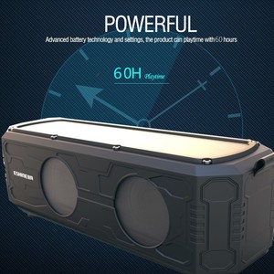 Đối tác phiêu lưu Hoang Dã: Loa <span class=keywords><strong>Bluetooth</strong></span> năng lượng mặt trời (nhìn cơ học, Led, ngân hàng điện, chống nước/Chống Sốc) - Product Image 3