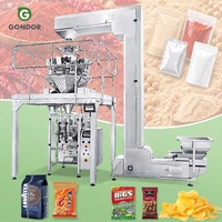 Machine d'emballage économique pour sacs de café, céréales, sucre, granulés, bonbons, poudre, avec fermeture éclair M 5kg et emballage papier 50kg 1kg