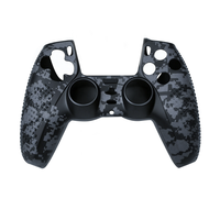 Coque de protection en silicone pour manette, capuchons de joystick pour PS5, autocollant pour pavé tactile, ensemble de 6 accessoires en 1 pour anneaux de joystick
