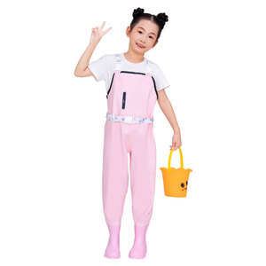 Combinaison de pêche et de baignade pour enfants Yilong Yang Family Generals en PVC rose et bleu pour la plage - Product Image 5