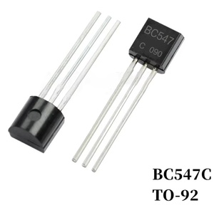 Prix usine Stock BC547C <span class=keywords><strong>Transistor</strong></span> <span class=keywords><strong>BC547</strong></span> NPN <span class=keywords><strong>Transistor</strong></span> bipolaire à usage général BJT <span class=keywords><strong>Transistor</strong></span> NPN 45 V 100 MA 1000 pièces/sac - Product Image 2