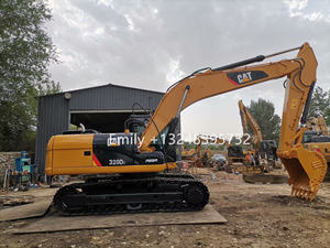 Pelleteuse sur chenilles 320D Cat d'occasion, poids opérationnel de 20 tonnes, fabrication Caterpillar avec composants centraux - Product Image 4